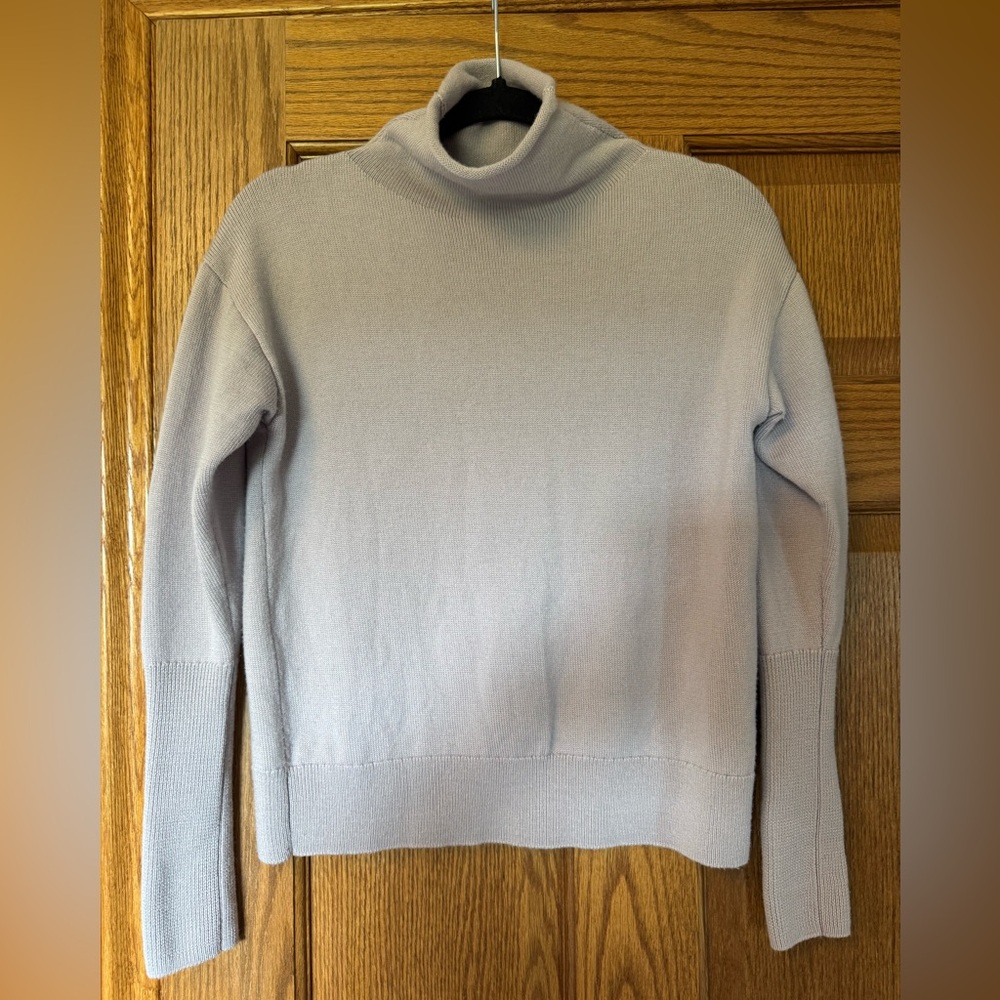 Wilfred Light Purple Mockneck Sweater